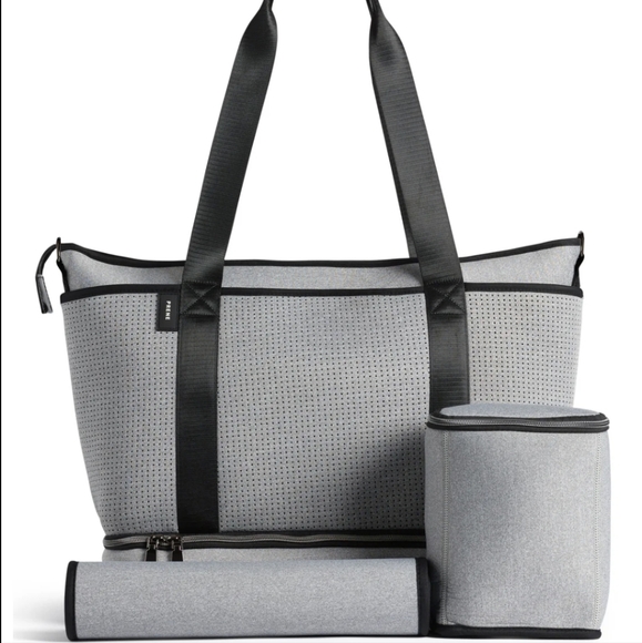 PRENE The Sunday Bag (Grey) Neoprene Tote / Baby / Travel Bag - Picture 1 of 9
